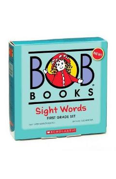 Bob Books - Sight Words First Grade Box Set Phonics, Ages 4 and Up, First Grade, Flashcards (Stage 2: Emerging Reader) - Lynn Maslen Kertell