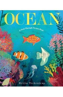 Ocean: A Peek-Through Picture Book - Britta Teckentrup