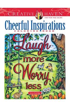Creative Haven Cheerful Inspirations Coloring Book - Teresa Goodridge