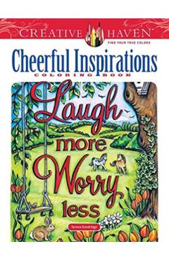Creative Haven Cheerful Inspirations Coloring Book - Teresa Goodridge