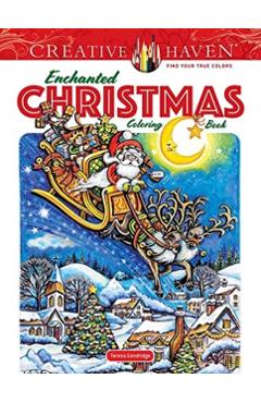 Creative Haven Enchanted Christmas Coloring Book - Teresa Goodridge
