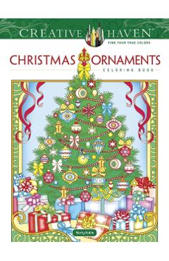 Creative Haven Christmas Ornaments Coloring Book - Marty Noble