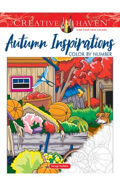 Creative Haven Autumn Inspirations Color by Number - George Toufexis