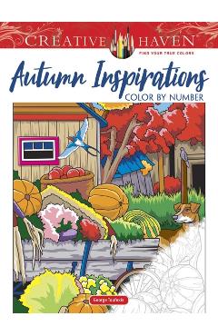 Creative Haven Autumn Inspirations Color by Number - George Toufexis