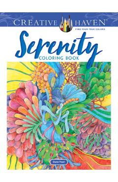Creative Haven Serenity Coloring Book - Diane Pearl