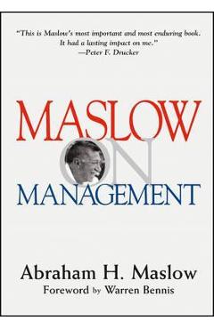 Maslow on Management - Abraham H. Maslow