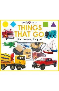 First Learning Play Set: Things That Go [With 12 Chunky Pieces] - Roger Priddy