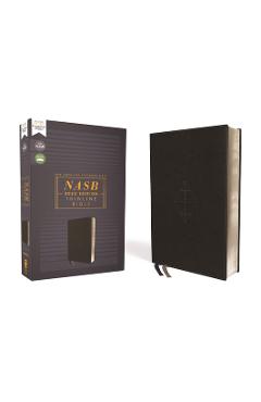 Nasb, Thinline Bible, Leathersoft, Black, Red Letter Edition, 2020 Text, Comfort Print - Zondervan
