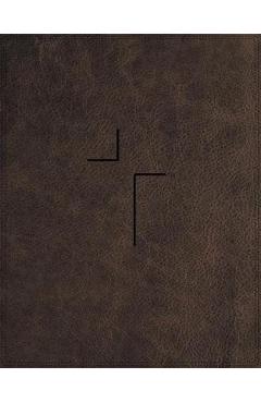 The Jesus Bible, NIV Edition, Leathersoft, Brown, Comfort Print - Passion