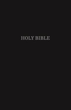 NIV, Reference Bible, Giant Print, Leather-Look, Black, Red Letter Edition, Indexed, Comfort Print - Zondervan