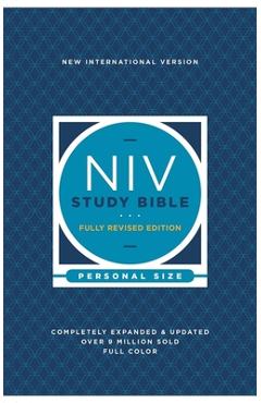 NIV Study Bible, Fully Revised Edition, Personal Size, Paperback, Red Letter, Comfort Print - Kenneth L. Barker