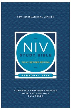 NIV Study Bible, Fully Revised Edition, Personal Size, Paperback, Red Letter, Comfort Print - Kenneth L. Barker