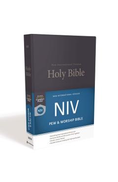NIV, Pew and Worship Bible, Hardcover, Blue - Zondervan