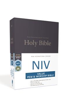 NIV, Value Pew and Worship Bible, Hardcover, Blue - Zondervan
