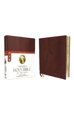 Amplified Holy Bible, XL Edition, Leathersoft, Burgundy - Zondervan