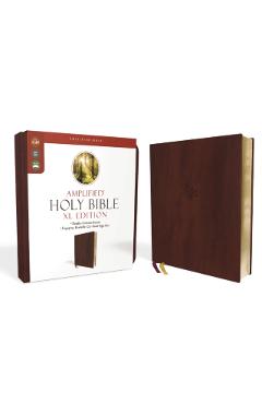 Amplified Holy Bible, XL Edition, Leathersoft, Burgundy - Zondervan