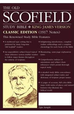 Old Scofield Study Bible-KJV-Classic - Oxford University Press
