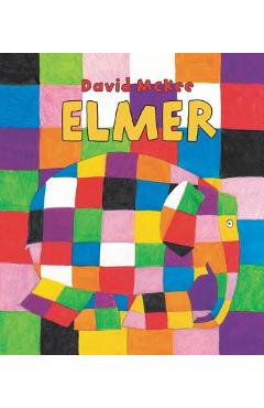 Elmer Padded Board Book - David Mckee