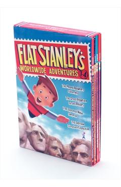Flat Stanley's Worldwide Adventures #1-4 - Jeff Brown