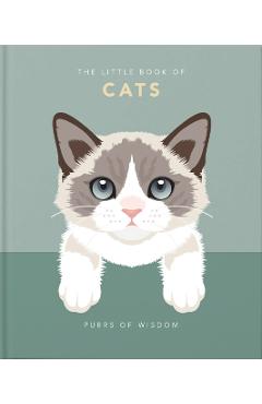 The Little Book of Cats: Purrs of Wisdom - Hippo! Orange