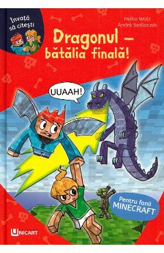 Minecraft. Dragonul: Batalia finala - Heiko Wolz, Andre Sedlaczek - UNICART
