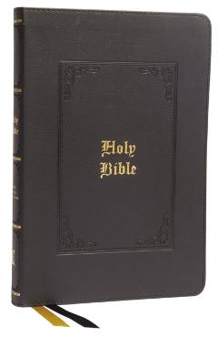 Kjv, Thinline Bible, Large Print, Vintage Series, Leathersoft, Black, Red Letter, Comfort Print: Holy Bible, King James Version - Thomas Nelson