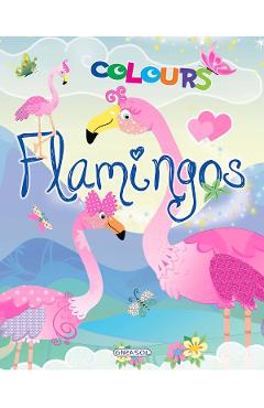 Flamingos colours: Bleu - GIRASOL