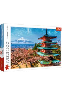 Puzzle 1500. Muntele Fuji