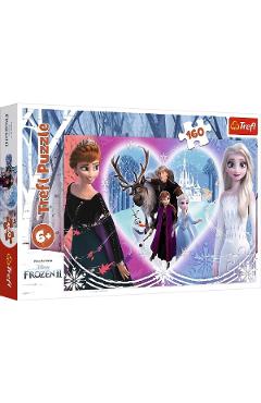 Puzzle 160. Frozen: Momente vesele