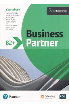 Business Partner B2+ Coursebook - Iwonna Dubicka, Marjorie Rosenberg, Bob Dignen, Mike Hogan, Lizzie Wright - PEARSON