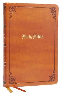 Kjv, Thinline Bible, Large Print, Vintage Series, Leathersoft, Tan, Red Letter, Comfort Print: Holy Bible, King James Version - Thomas Nelson