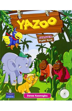 Yazoo Starter Pupils Book and CD Pack – Danae Kozanoglou Danae Kozanoglou imagine 2022 cartile.ro