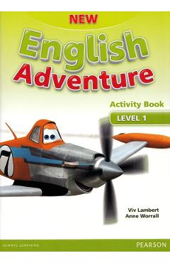 New English Adventure Activity Book Level 1 and CD Pack - Viv Lambert, Anne Worrall - PEARSON