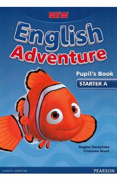 New English Adventure Pupil’s Book Starter A and DVD Pack – Regina Raczynska, Cristiana Bruni Adventure 2022