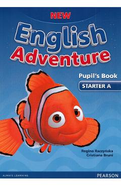 New English Adventure Pupil's Book Starter A and DVD Pack - Regina Raczynska, Cristiana Bruni