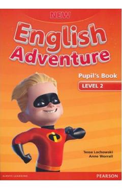 New English Adventure Pupil’s Book Level 2 and DVD Pack – Tessa Lochowski, Anne Worrall (Level