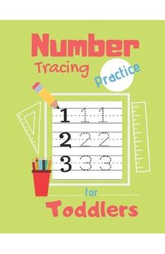 Number Tracing Practice for Toddlers: 80 Pages of Tracing Practice for Kids - Learn How to Write Numbers - Ages 3-5 - Kidslearning Press