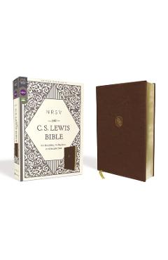 Nrsv, the C. S. Lewis Bible, Leathersoft, Brown, Comfort Print: For Reading, Reflection, and Inspiration - C. S. Lewis