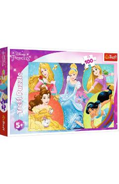 Puzzle 100. Disney Princess: Intalniti printesa dulce