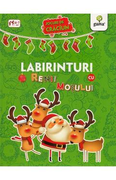 Jocuri de Craciun: Labirinturi cu renii Mosului