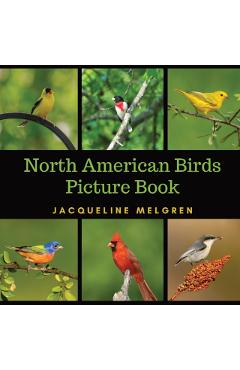 North American Birds Picture Book: Dementia Activities for Seniors (30 Premium Pictures on 70lb Paper With Names) - Jacqueline Melgren