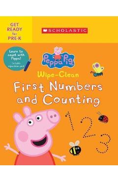 Wipe-Clean First Numbers and Counting (Peppa Pig) - Scholastic