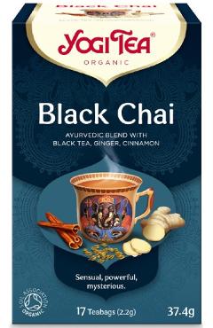 Ceai black chai eco/bio 17dz - yogi tea