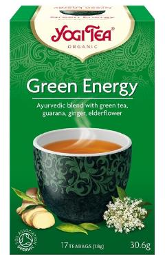 Ceai green energy eco/bio 17dz - yogi tea