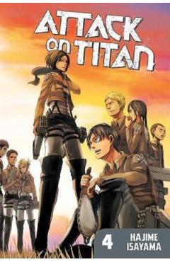 Attack On Titan Vol.4 – Hajime Isayama Hajime Isayama imagine 2022 cartile.ro
