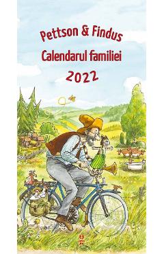 Pettson si Findus. Calendarul familiei 2022 - Sven Nordqvist