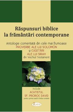 Raspunsuri biblice la framantari contemporane - Andrei Dragulinescu