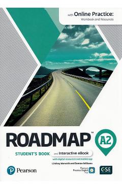Roadmap A2 Student’s Book with Online Practice + Access Code – Lindsay Warwick, Damian Williams Access imagine 2022