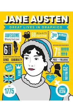 Great Lives in Graphics: Jane Austen - Button Books