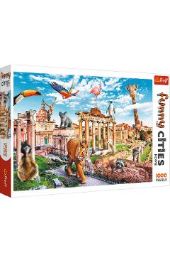 Puzzle 1000. Orase amuzante: Roma salbatica